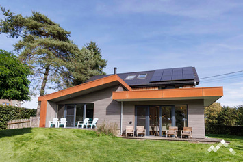 Villa de luxe à Waimes pour 8 personnes (+1 bébé) et 1 chien avec wellness, kicker et abri vélos
