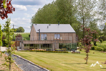 Villa de luxe à Vaux-sur-Sûre pour 12 personnes (+3 bébés) et 2 chiens avec piscine, grotte de sel, sauna et pétanque