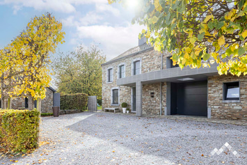 Gîte de charme à Nassogne pour 10 personnes (+1 bébé) et 1 chien avec pétanque et module de jeux pour enfants
